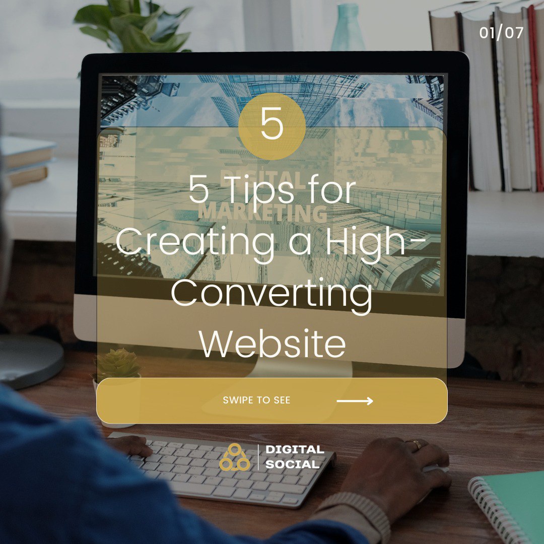 5 Tips for Creating a High-Converting Website